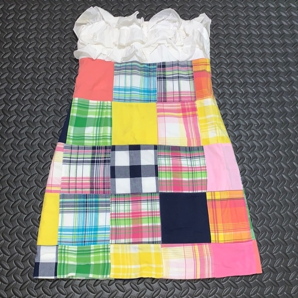 Lilly Pulitzer strapless dress size - 2 - Picture 1 of 4